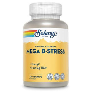 Solaray Mega B-stress - 120 kapsler