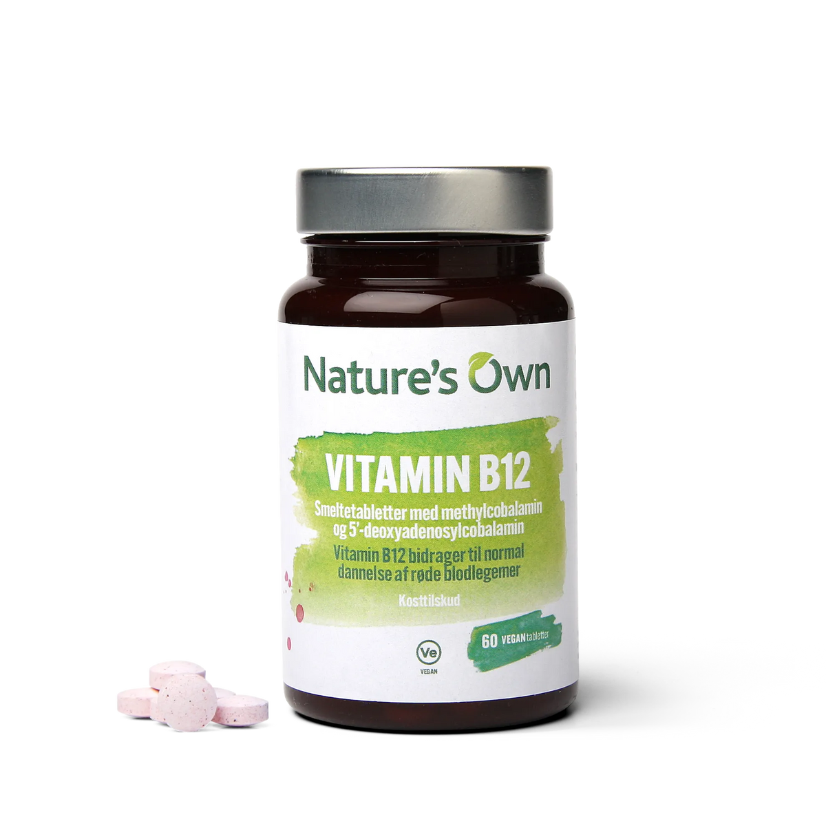 Vitamin B12 Vegan smeltetablet - 60 tabletter