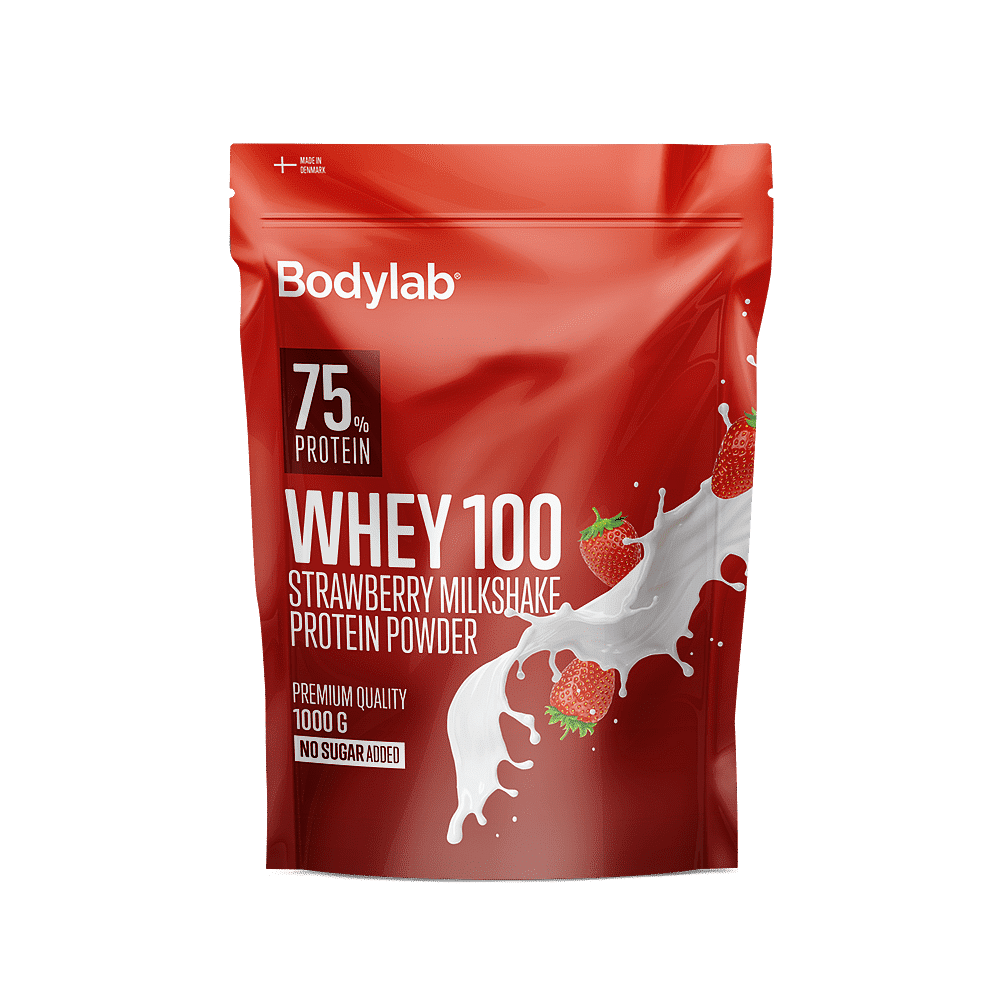 Whey 100 (1 kg) - Strawberry Milkshake