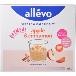 Allevo Grød Æble/Kanel VLCD - 15 stk