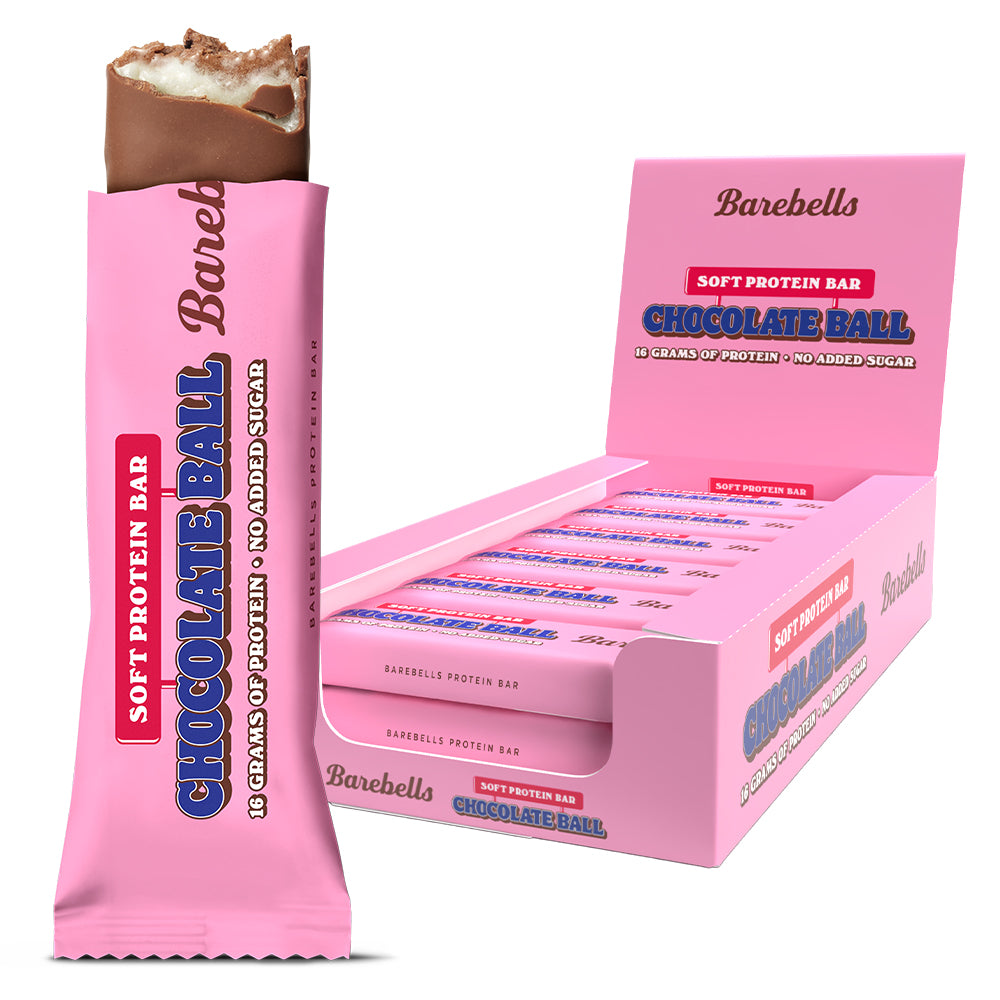 Barebells Protein Bar - Chocolate Ball (12x 55g) - Proteinbarer