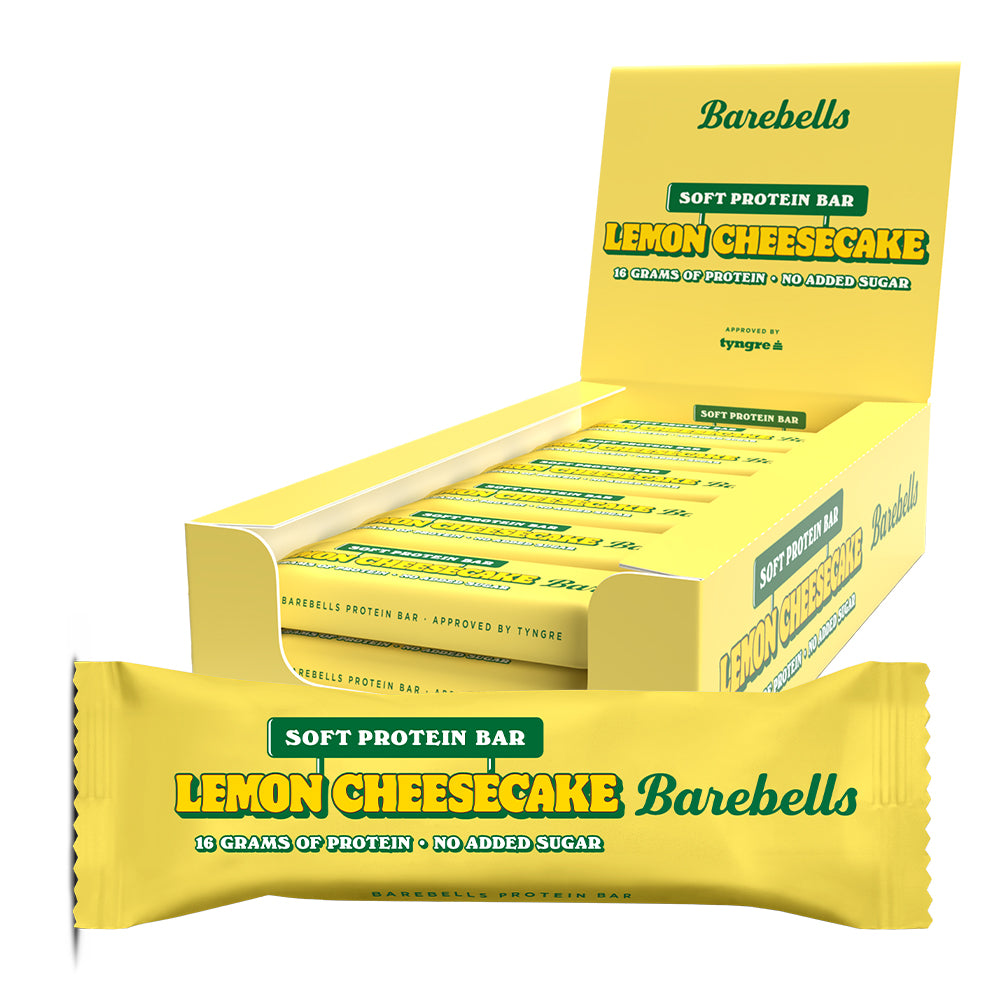 Barebells Soft Protein Bar - Lemon Cheesecake (12x 55g) - Proteinbarer