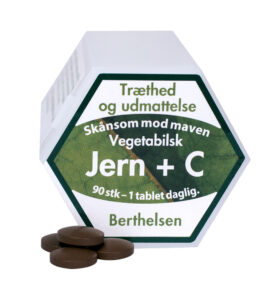 Berthelsen Jern + C 90 tab. jerntilskud mod jernmangel