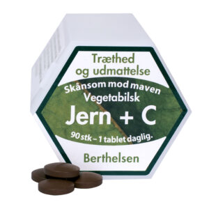 Berthelsen Jern + C 90 tab. jerntilskud mod jernmangel
