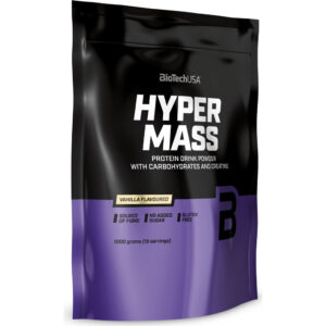 BioTechUSA Hyper Mass Protein Pulver Vanilla Flavour - 1000 g