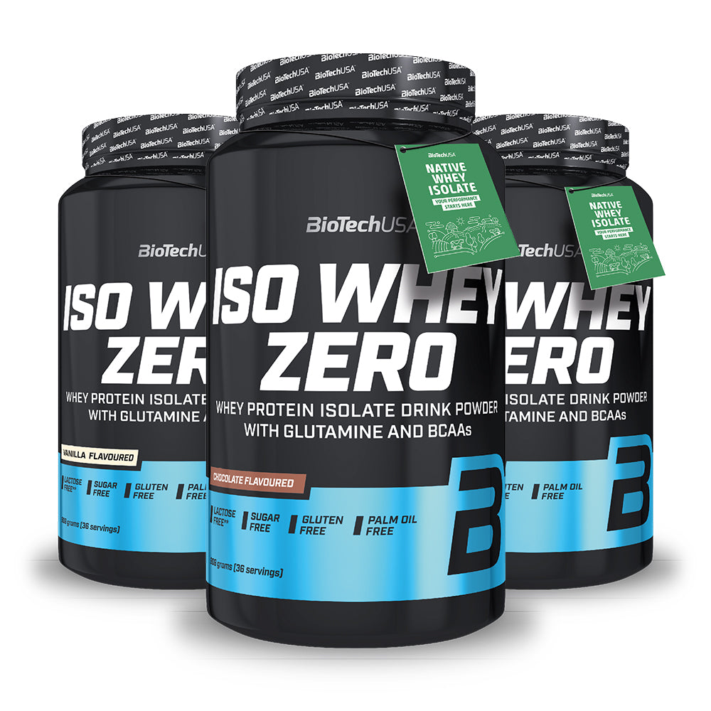 BioTechUSA Iso Whey Zero (908g) - Proteinpulver