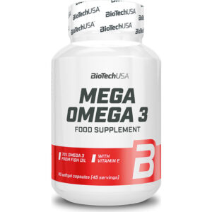 BioTechUSA Mega Omega 3 - 90 Kapsler