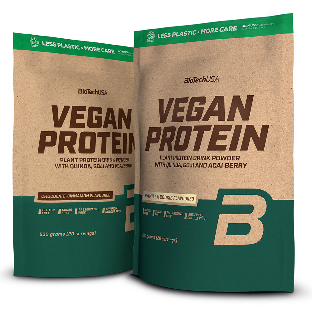 BioTechUSA Vegan Protein (2x500g) - Proteinpulver