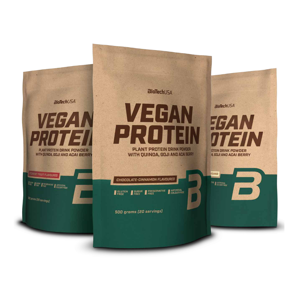 BioTechUSA Vegan Protein 500g - Proteinpulver