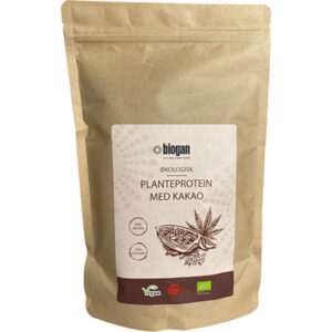 Biogan Planteprotein M. Kakao Vegansk Økologisk - 450 g