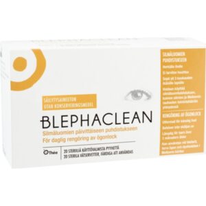 Blephaclean Vådservietter til Øjnene - 20 Stk.
