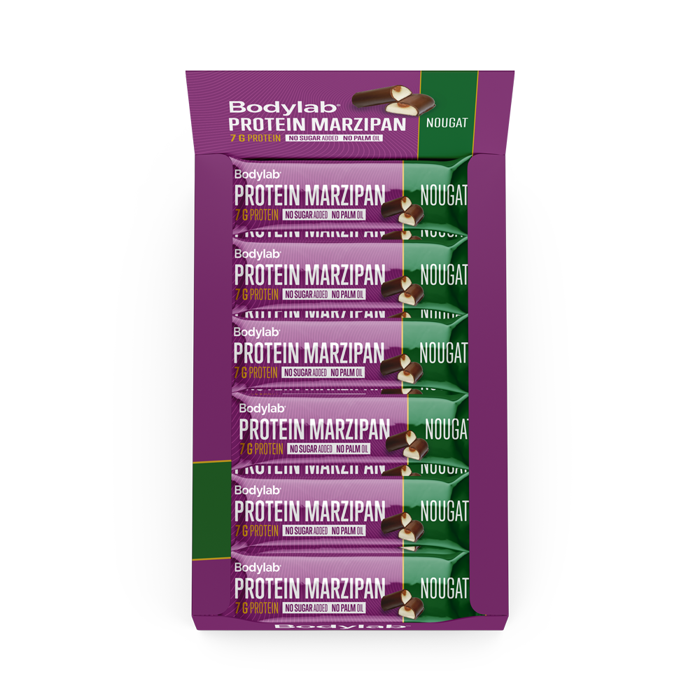Bodylab Protein Marzipan - Nougat (12x50g) - Proteinbarer
