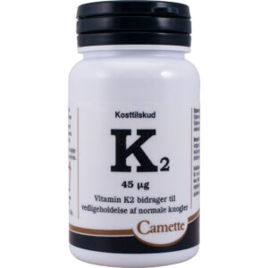 Camette K2 Vitamin 45 mcg. - 180 Tabletter