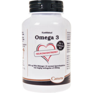 Camette Omega 3 70% Omega N3 - 120 Kapsler