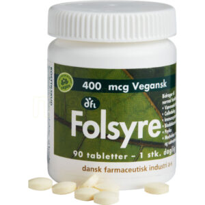 DFI Folsyre 400 mcg - 90 Tabletter