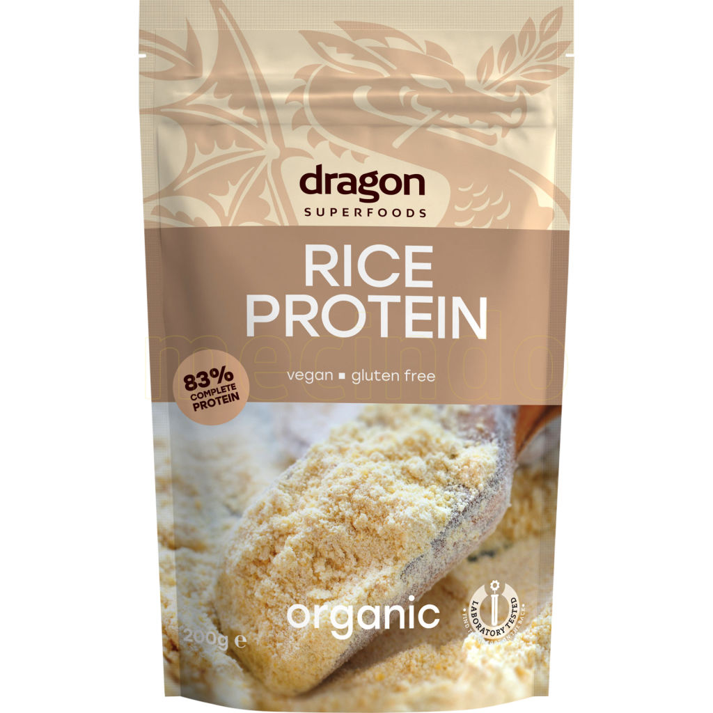 Dragon Superfoods Risprotein pulver 83% Økologisk - 200 g