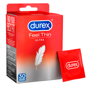 Durex Featherlite Ultra Kondomer Big Pack (30 stk)