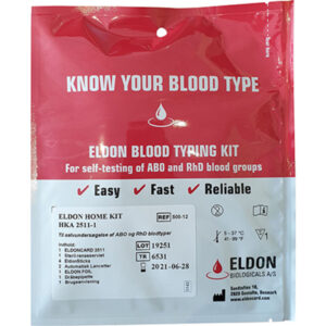 Eldoncard Blodtypetest - 1 stk