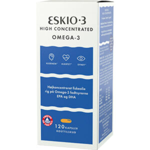 Eskio-3 High Concentrated Omega-3 - 120 Kapsler