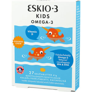 Eskio-3 Kids Chewable Omega-3 - 27 Tyggetabletter