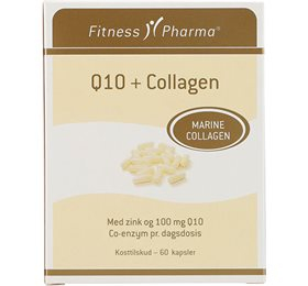 Fitness Pharma Q10+Collagen • 60 kap.