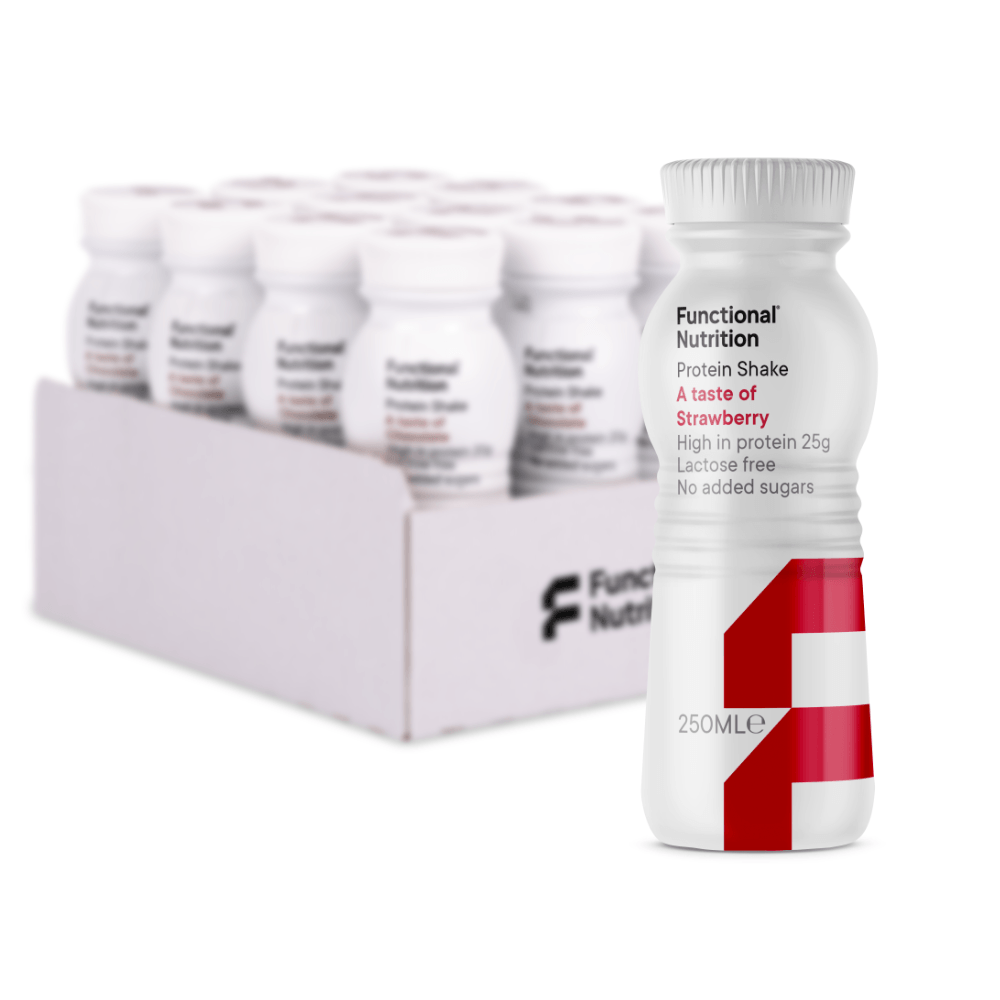 Functional Nutrition Protein Shake - Strawberry (12x 250ml) - Drikke