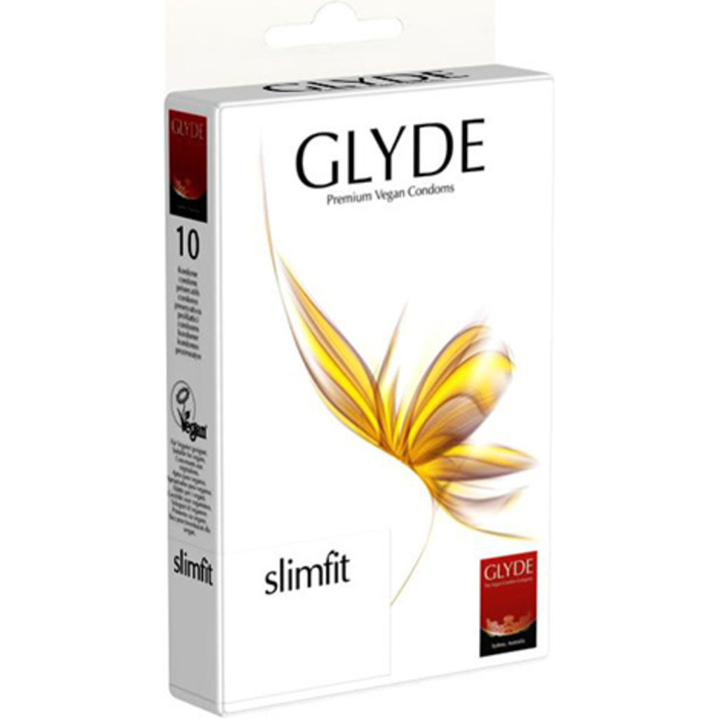 Glyde Kondomer slim indh. 10 stk. L 170mm, B 49mm, Tykkelse 0,062mm - 10 stk