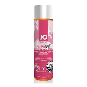 JO Organic økologisk glidecreme m. jordbærsmag - 120 ml