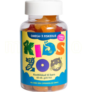 Kids Zoo Omega 3 - 60 Tyggetabletter