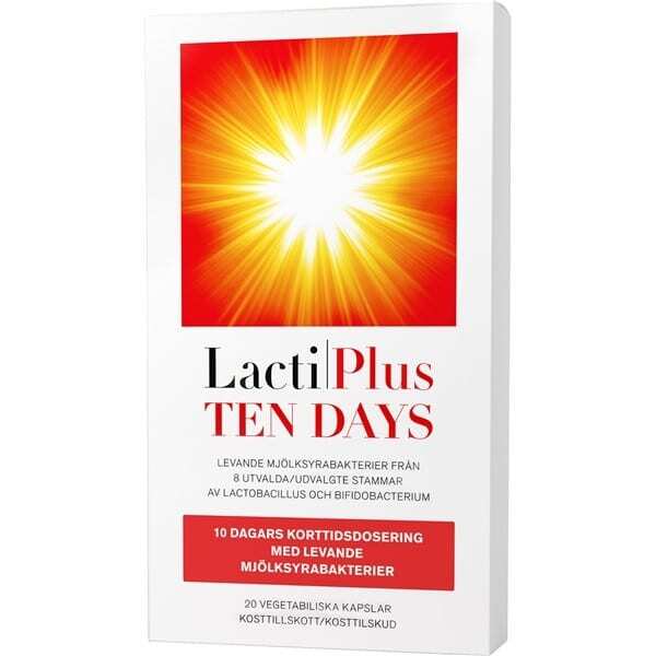 LactiPlus Ten Days - 20 kapsler