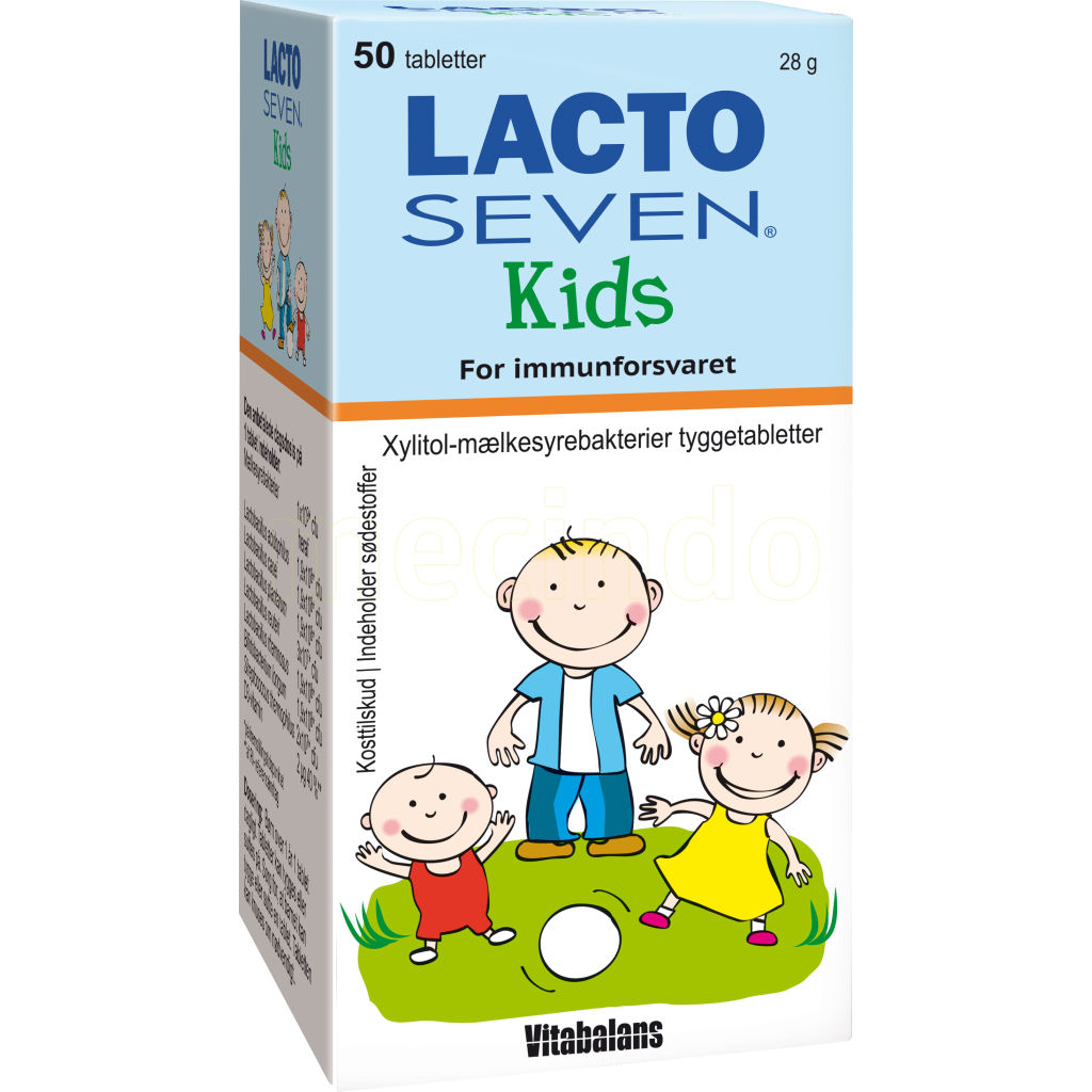 Lacto Seven Kids - 50 Tabletter