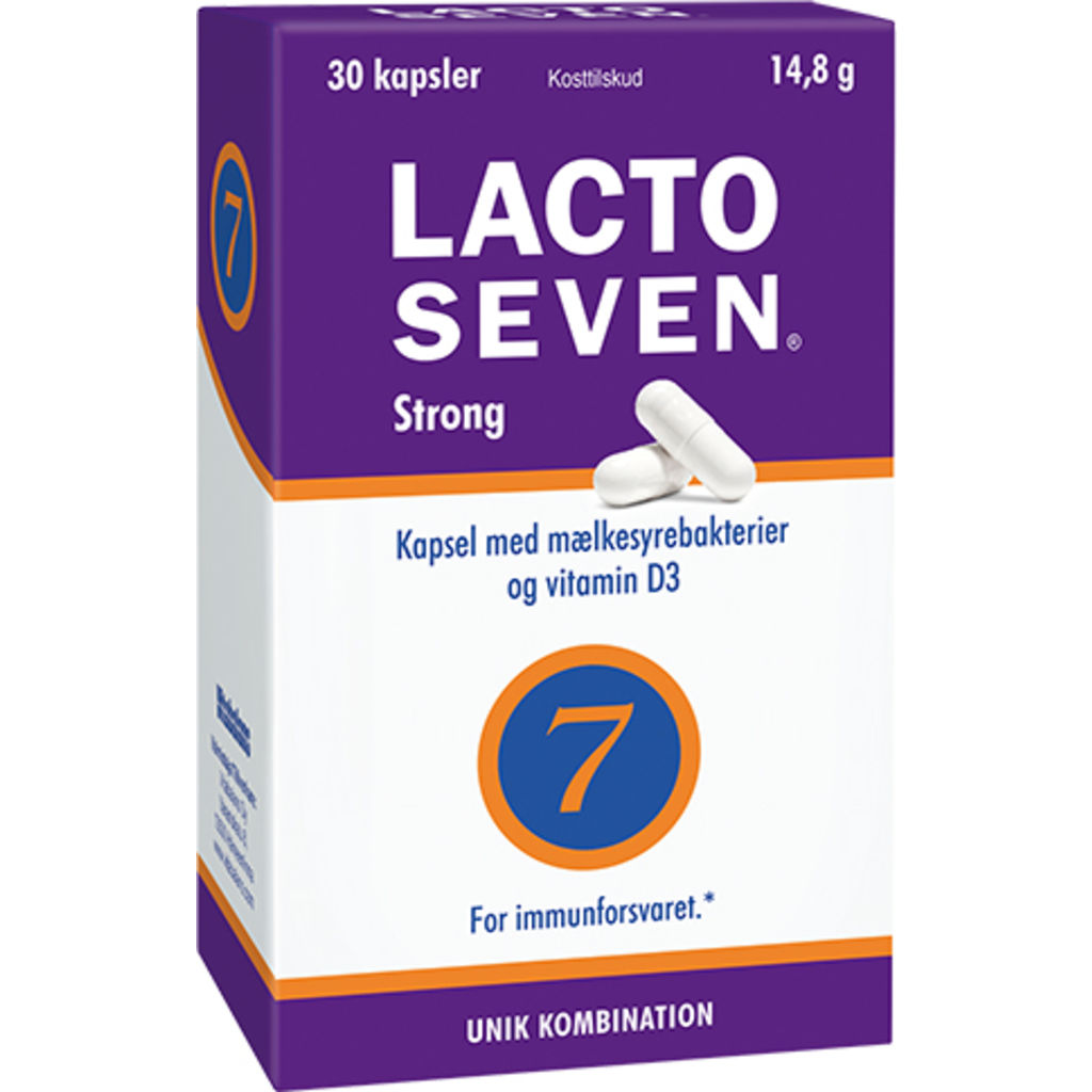 LactoSeven Strong - 30 Tabletter