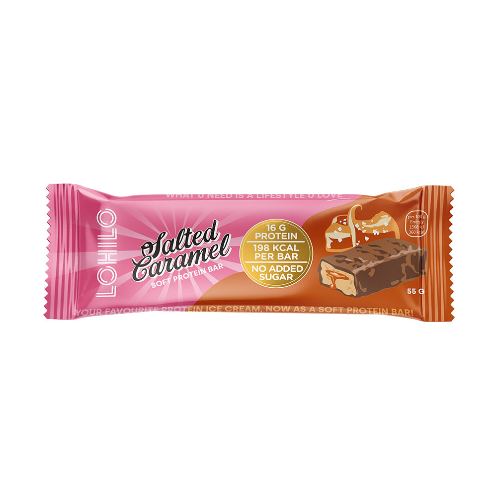 Lohilo Protein Bar - Salted Caramel (55g) - Proteinbarer