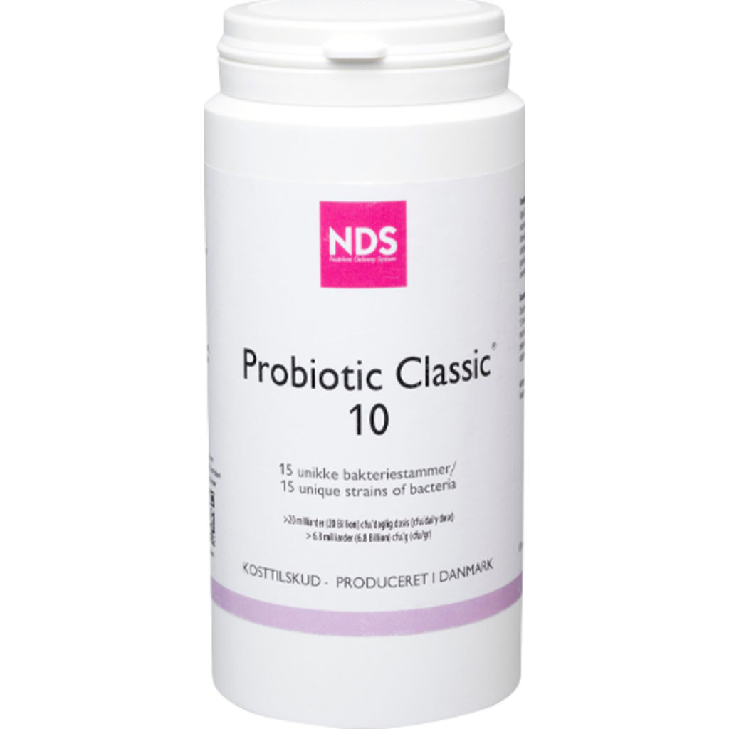 NDS Probiotic Classic 10 Mælkesyrebakterier - 200 g
