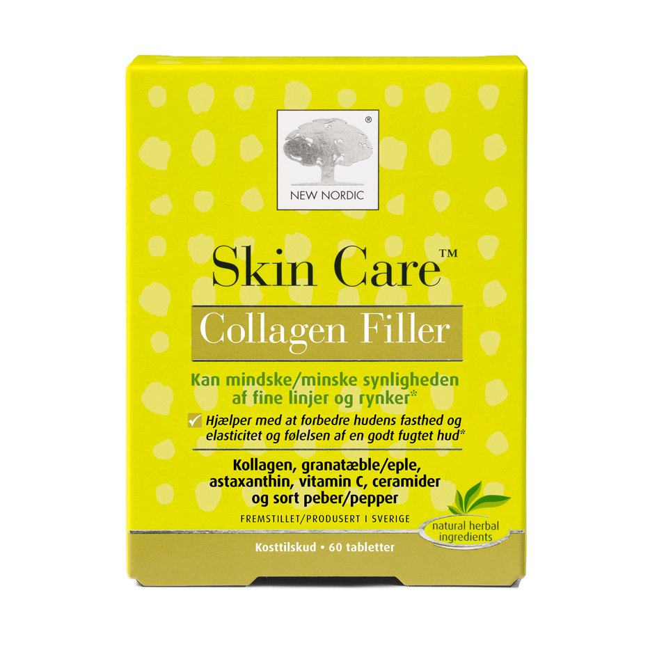 New Nordic Skin Care Collagen Filler 60 tabl.