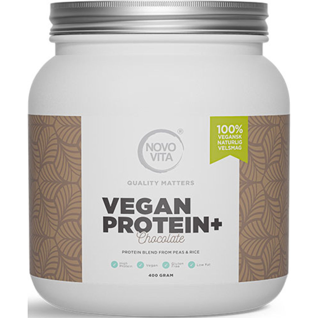 Novo Vita VeganProtein+ Chokoladesmag - 400 g