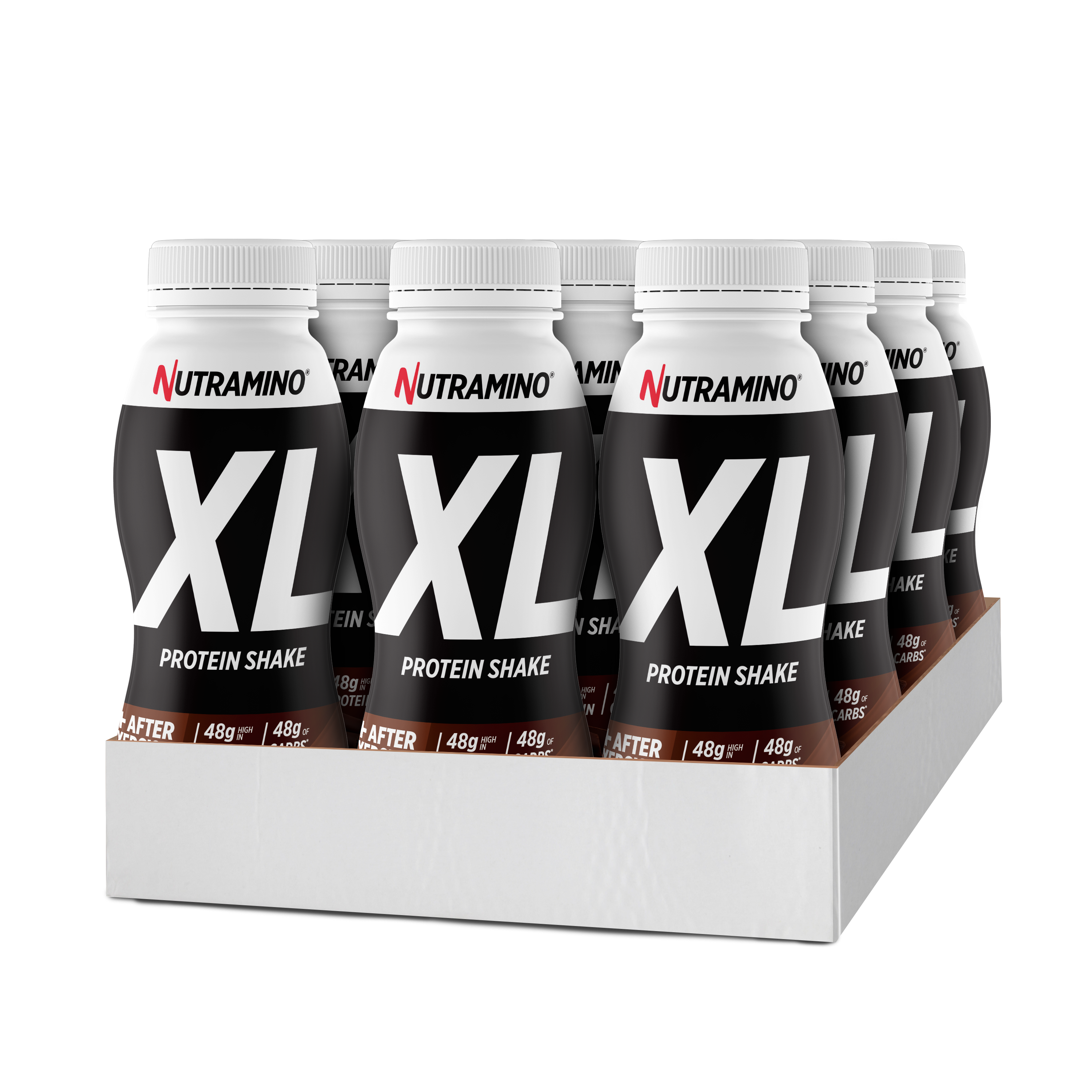 Nutramino XL Protein Shake - Chocolate (12x 475ml) - Drikke