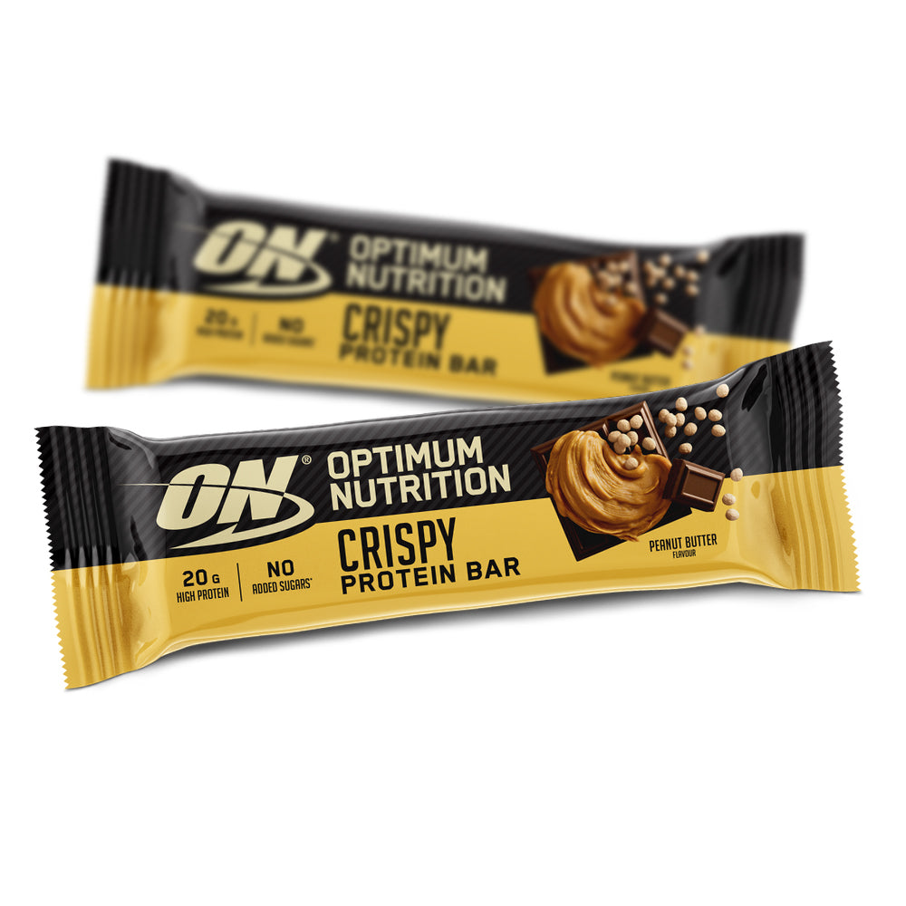 Optimum Nutrition Crispy Protein Bar - Peanut Butter (65 g) - Proteinbarer
