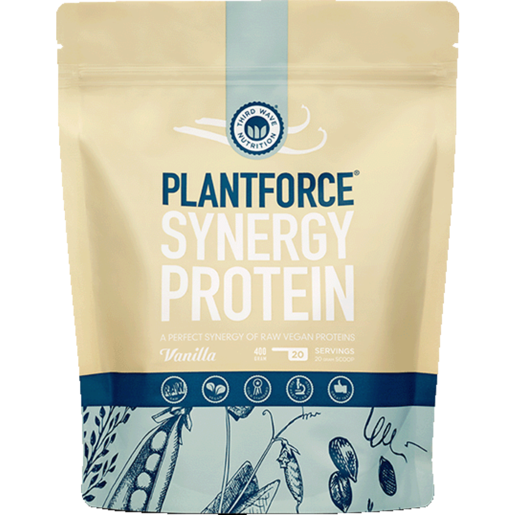 Plantforce Protein Vanilje Synergy - 400 g