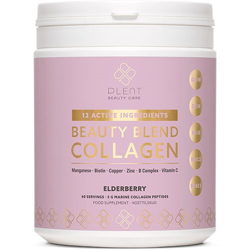 Plent Beauty Blend Collagen Elderberry 277g