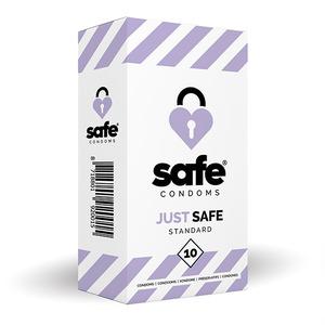 SAFE kondomer, Just Safe Standard - 10 stk.
