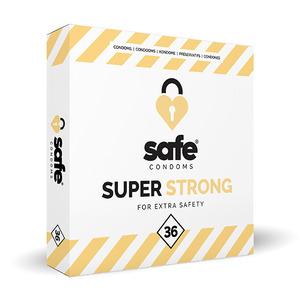 SAFE kondomer, Super Strong for Extra Safety - 36 stk.