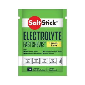 Saltstick Fastchews Lemon-Lime - 10 stk