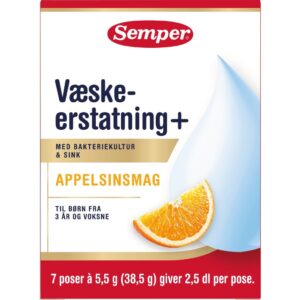 Semper Væskeerstatning+ m. Elektrolytter - 7 Breve