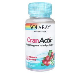 Solaray CranActin Tranebærekstrakt • 60 kap.