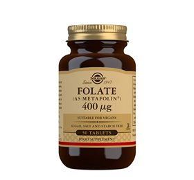Solgar Folat (Folinsyre) 400ug - 50 tab.