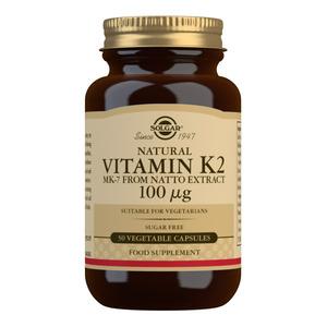 Solgar K2 Vitamin 100Âµg - 50 kaps.