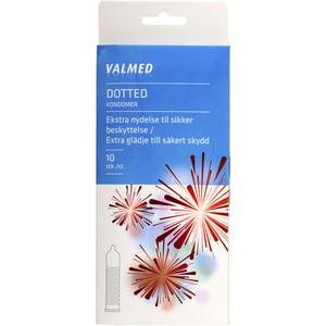 Valmed kondomer, Dotted - 10 stk.