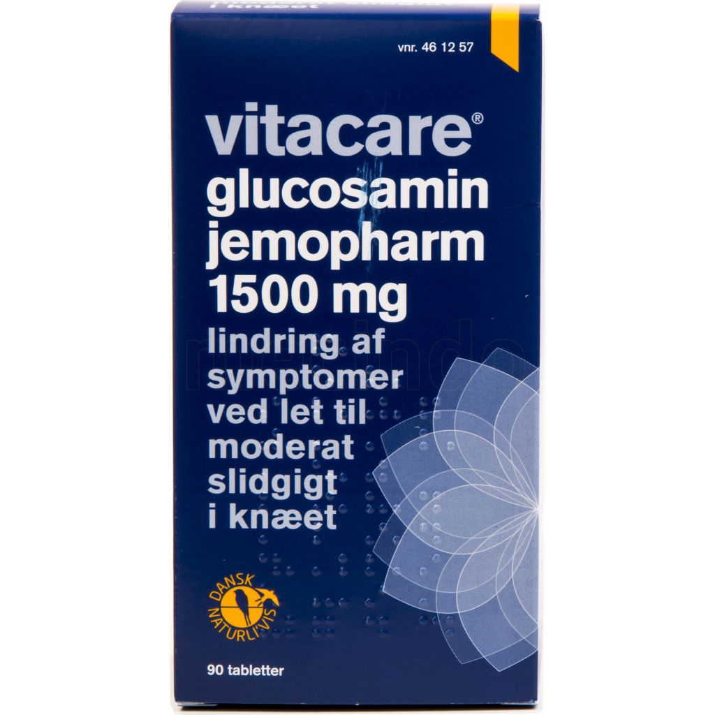 VitaCare Glucosamin 1500 mg - 1500 mg - 90 Tabletter