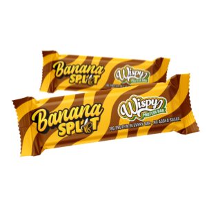 Wispy Protein Bar - Banana Split (55g) - Proteinbarer